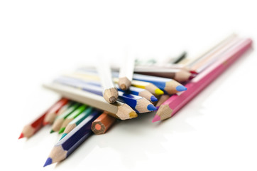 Bunch of color pencils