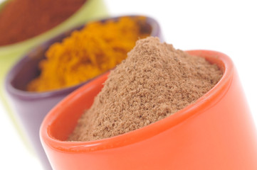 Gingembre, curry et piment