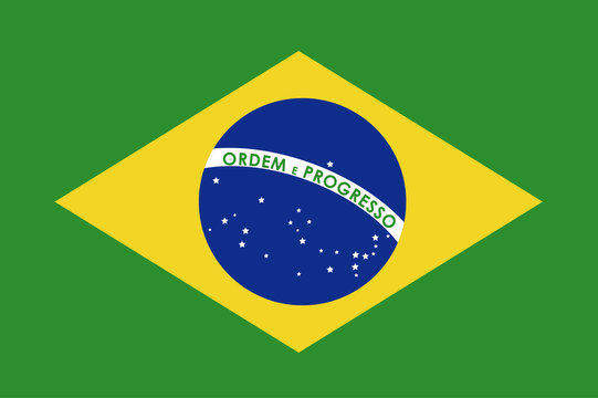 Naklejki brazil flag