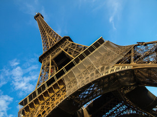 Eiffel tower in detail