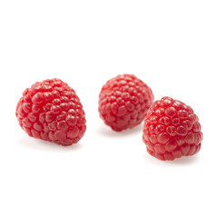 Raspberries composition