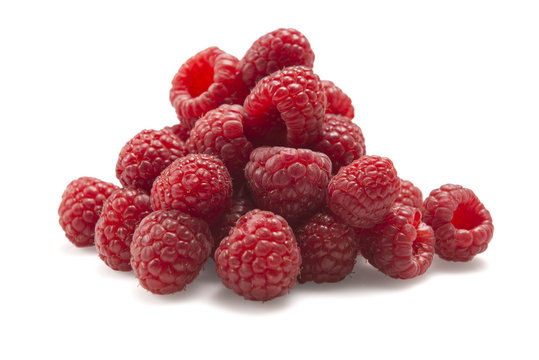Raspberries composition