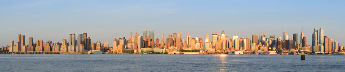 Fototapeta na wymiar New York City Manhattan panoramy