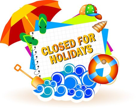 Closed for Holidays