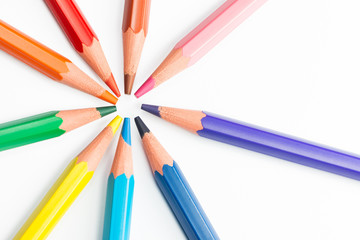 Colorful pencils