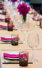 Table set up