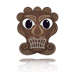 Traditional Hawaiian mask