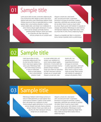 Vector set of design elements.