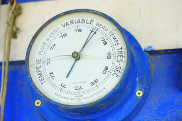 Old barometer