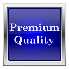 Blue shiny icon