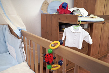 eingerichtetes Kinderzimmer