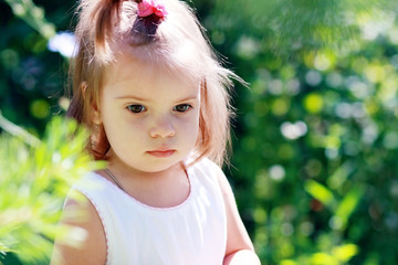 Adorable little girl