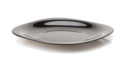 empty ceramic bowl  on white