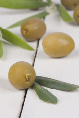 aceitunas, fondos de alimentos