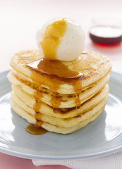 Ice Cream And Syrup