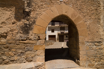Medieval town gate