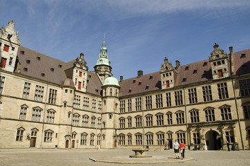 Fototapeta na wymiar Yard Kronborg