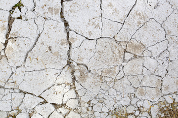 Cemento spaccato dal caldo