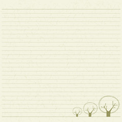 tree letter paper - 53919690