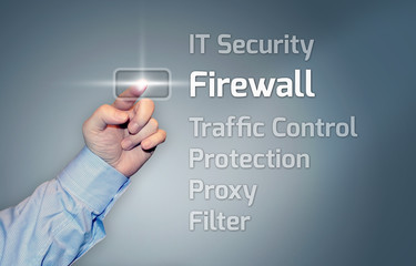 Virtual Touchscreen "Firewall"
