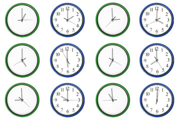 Learning time - Pair numbers, blue.