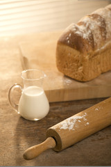 Fresh homemade bread