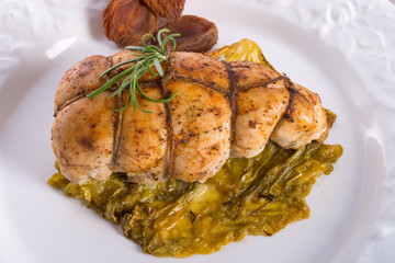 full chicken's breast