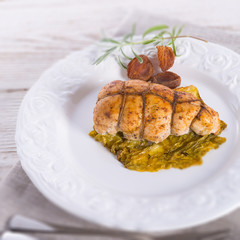 full chicken's breast