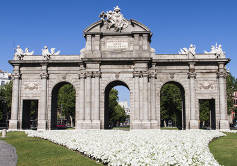 Puerta de Alcala. Madrid, Spain