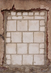 Zugemauert