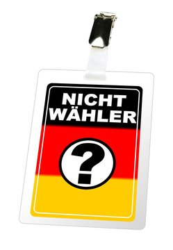 Nichtwähler - Ausweis