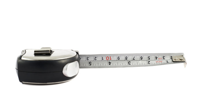Tape measure ruler isolated