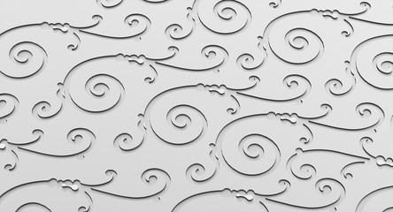 3D ornamental texture