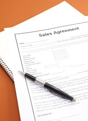 Sales Agreement document