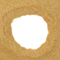 sand frame