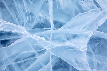 Baikal ice texture