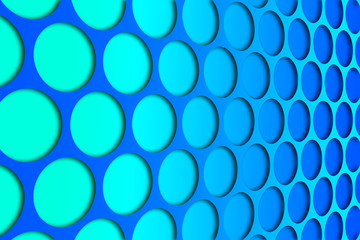 recurrent circular pattern, wallpaper, background.