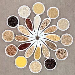 Fotobehang Grain and Cereal Food © marilyn barbone