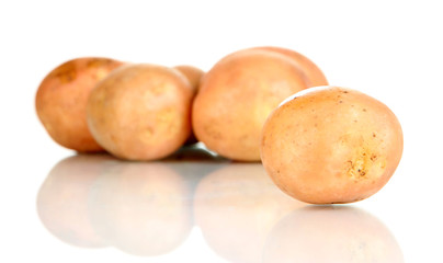 Potato isolated on white