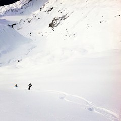 skiing landscape