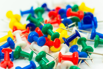 Fototapeta premium set of pushpins