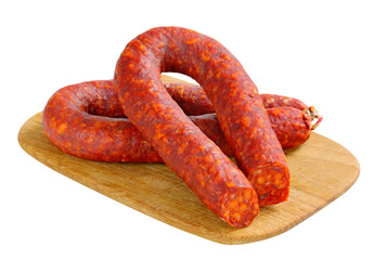 Spicy sausages