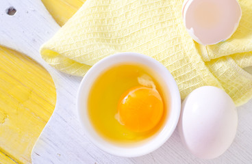raw eggs