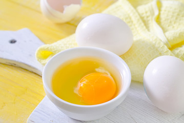 raw eggs