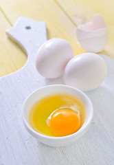 raw eggs