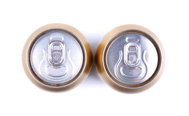 aluminum cola can, view from the top