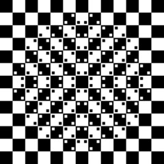 Fototapeta premium optische Täuschung