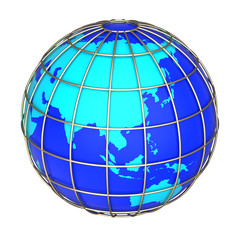Earth globe