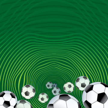 Abstract Soccer Background