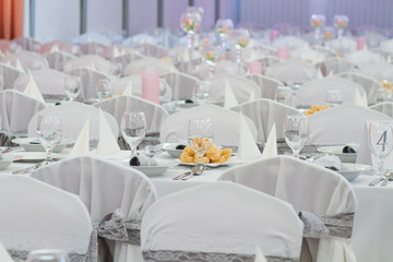 decorated chairs